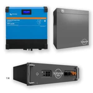 Victron 1 fase ESS paket 6kVa-5 tot 20kWh configuratie