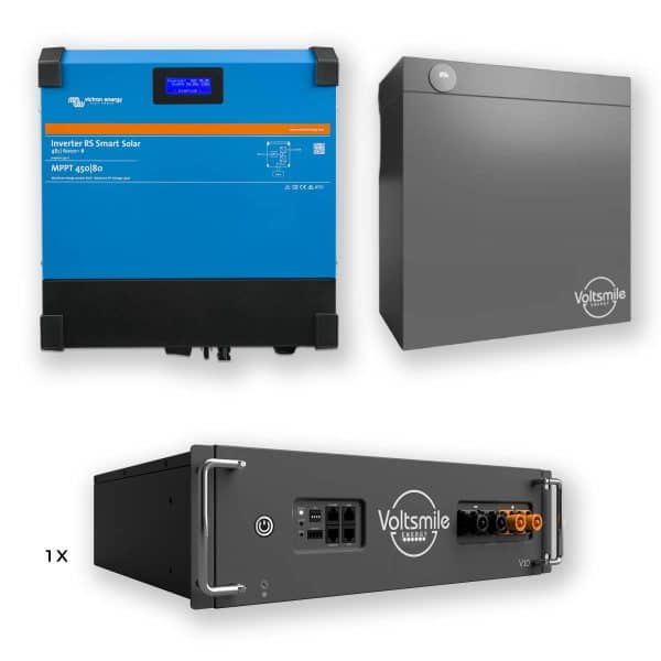 Victron 1 fase ESS paket 6kVa-5 tot 20kWh configuratie